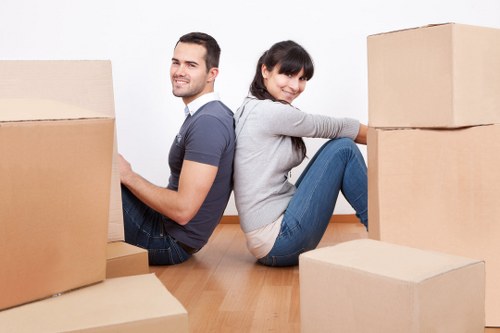 Secure storage arrangement for household items in Roehampton