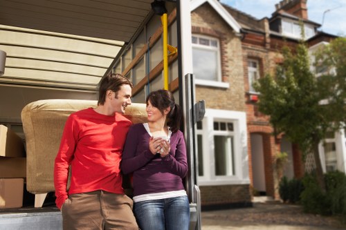 Apartment move in Roehampton showing access and parking considerations